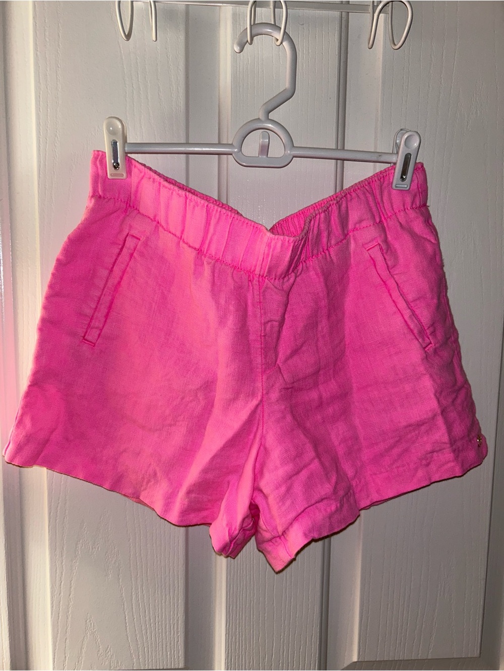 Pink Lilly Pulitzer Lilo Linen shorts - medium